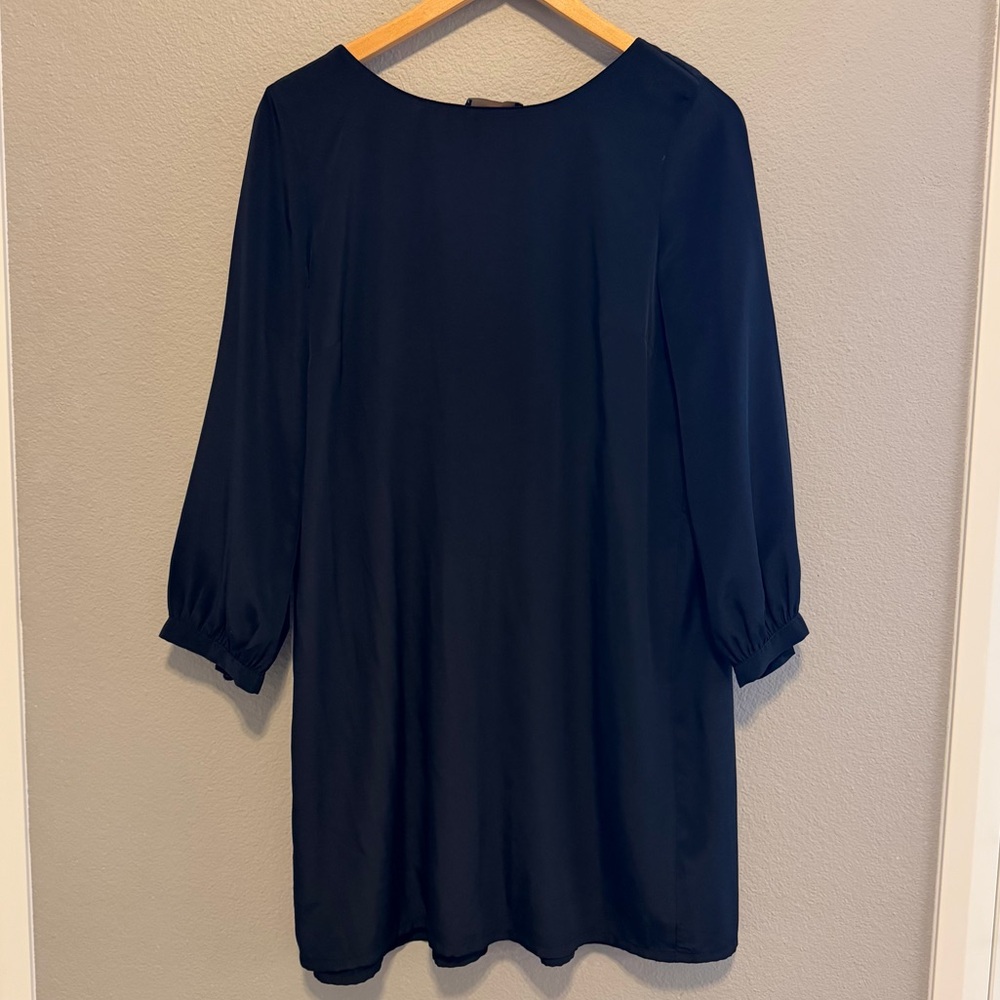 Hatch Black Satin Tunic Dress 1 S